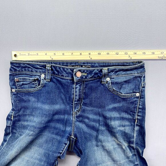 Michael Kors Skinny Dark Jeans RN#111818 Size 30 Medium Wash - Picture 7 of 16